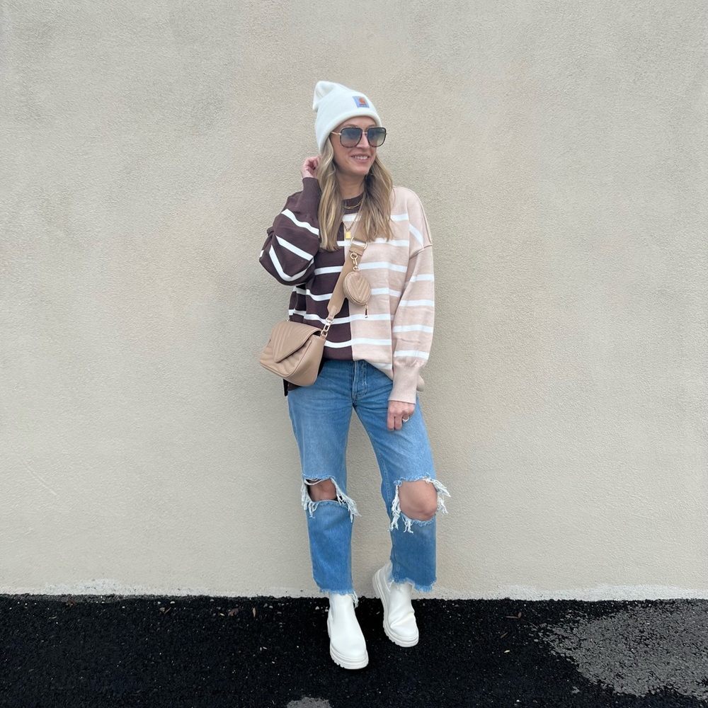 Striped sweater - Picture 2 of 4